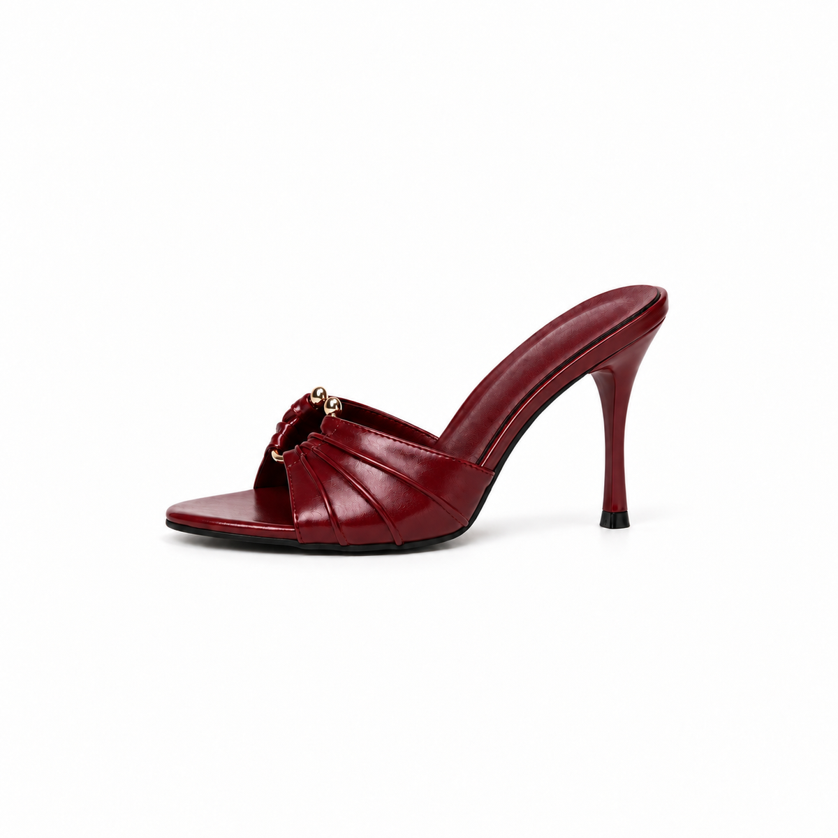 Aurora Bordeaux High Heels